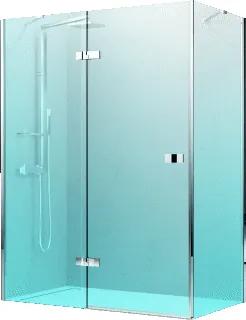 Gala 1 2PF douchedeur (bxh) 1560 - 1585x2000mm type deur draai + paneel voor plaatsing op douchebak/tegelvloer