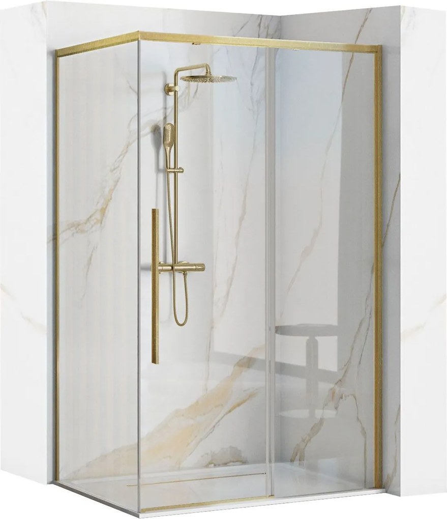 SOLAR GOLD Brush 120x90 douchewand