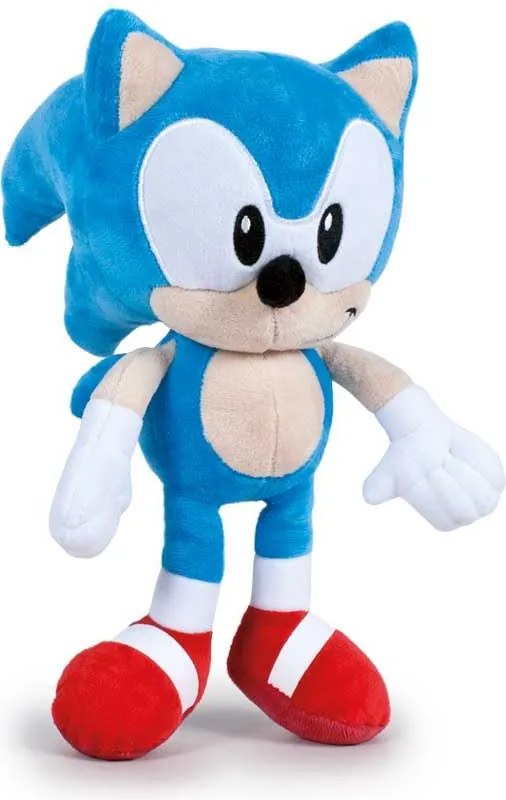 Sonic the Hedgehog Pluche Knuffel - 30 cm - Zacht - Blauw