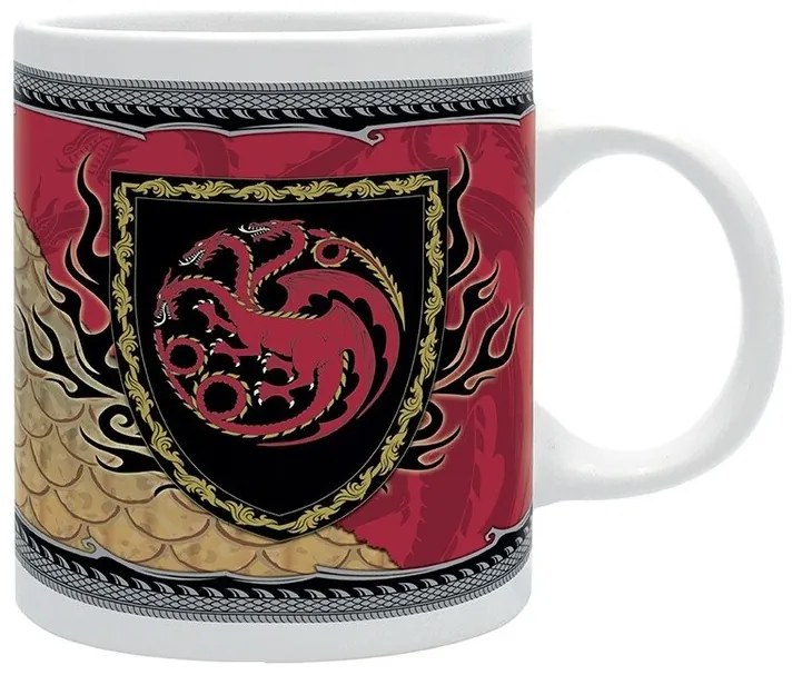 Koffie mok House of Dragon - Targaryen Dragon Crest