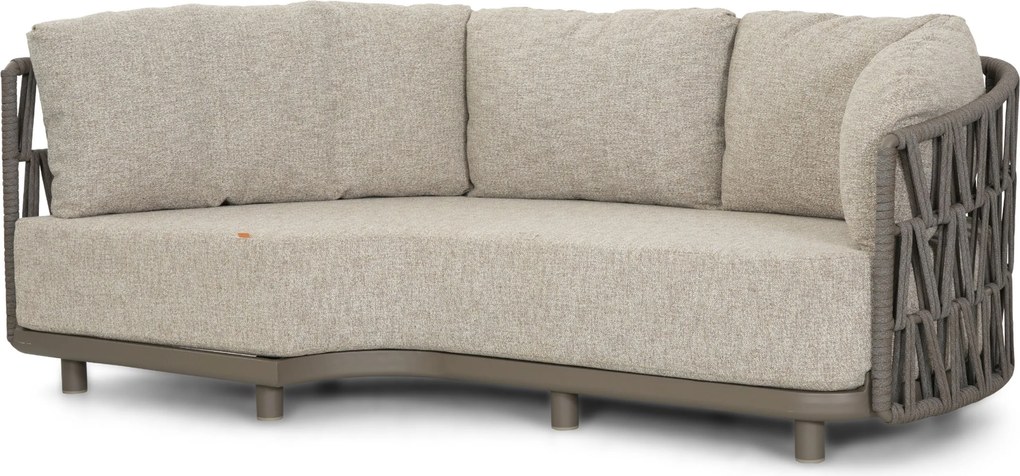Loungeset tuin 5 personen Rope Taupe  Santika Furniture Santika