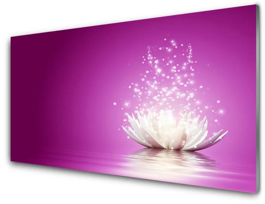 Foto op plexiglas Lotusbloem 100x50 cm
