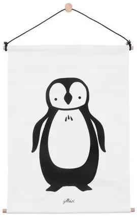 Canvas poster 42x60 cm pinguïn