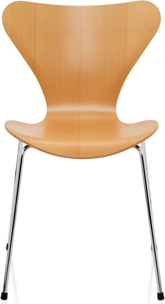 Fritz Hansen Vlinderstoel Series 7 stoel naturel Oregon pinefineer