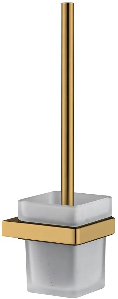 Plieger Altea toiletborstel inzet glas geborsteld goud