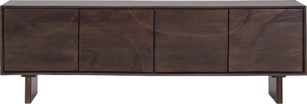TV Meubel Met Organisch Patroon - 160x40x55cm.