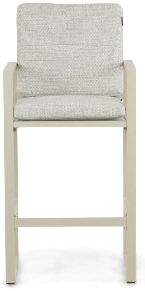 Barstoel Aluminium Taupe-naturel-bruin Lifestyle Garden Furniture Nuno