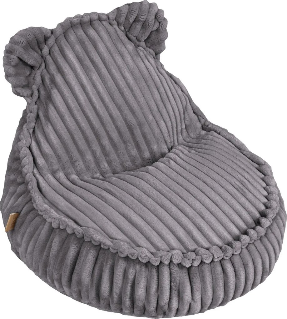Sako Teddy Kinderzitzak Churros Rib - Antraciet