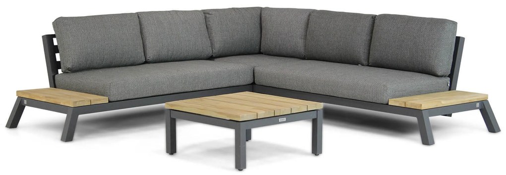 4 Seasons Outdoor Seasons Empire/Riviera Loungeset Aluminium Grijs 4-delig