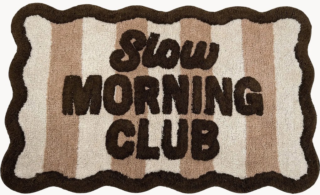 Katoenen badmat Slow Morning