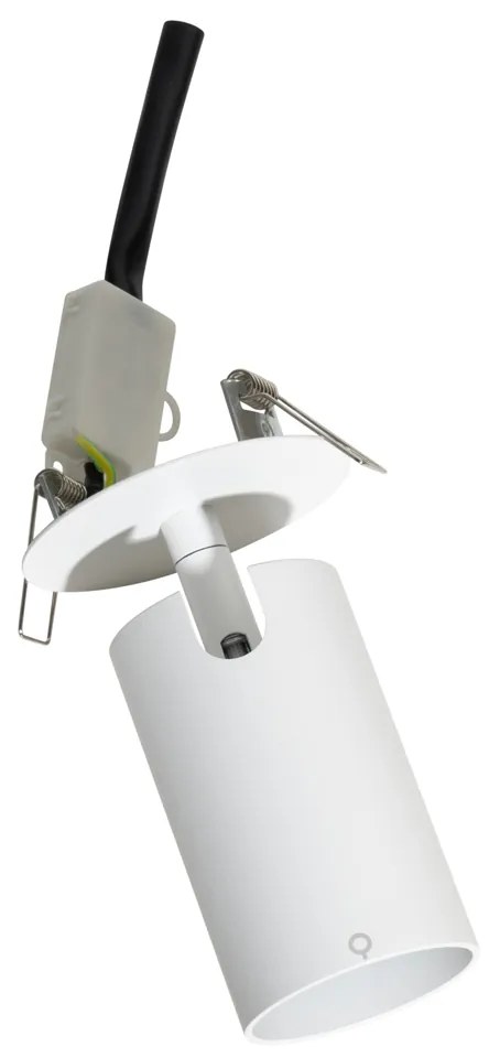 Set van 6 moderne inbouwspots wit GU10 50mm - Chels