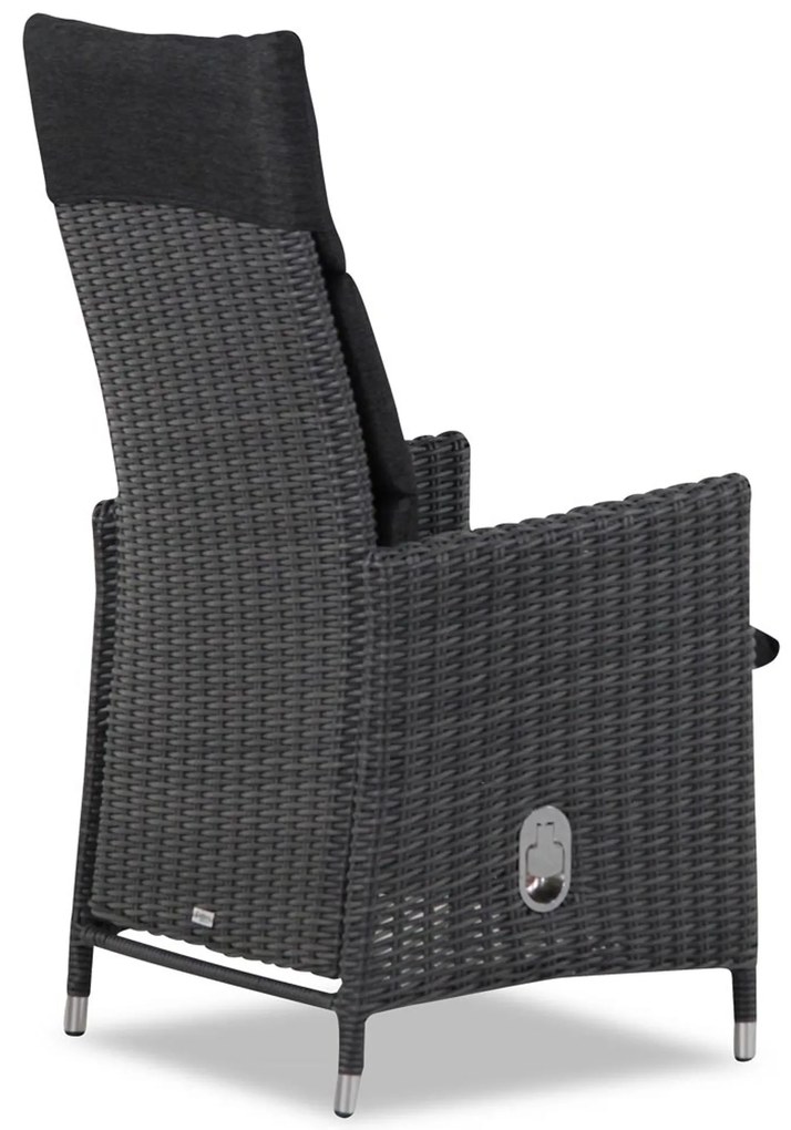 Tuinset 6 personen 260 cm Wicker Grijs Garden Collections Madera/Trente