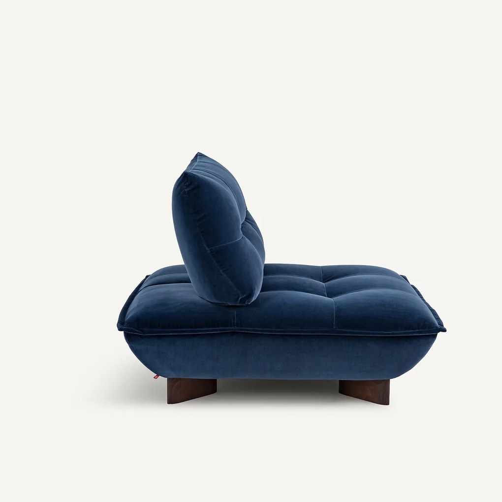 Modulaire fauteuil in fluweel, KAORI
