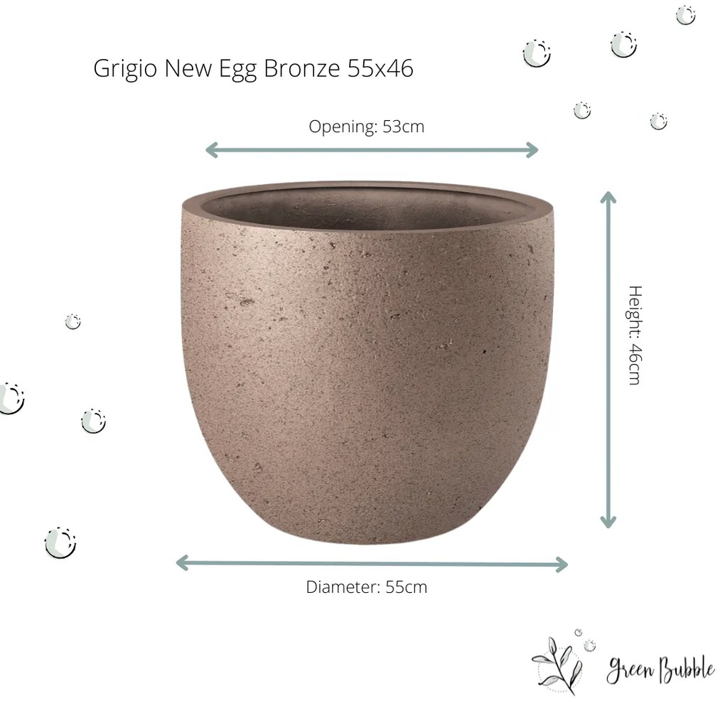 Pot grigio new egg Bronze