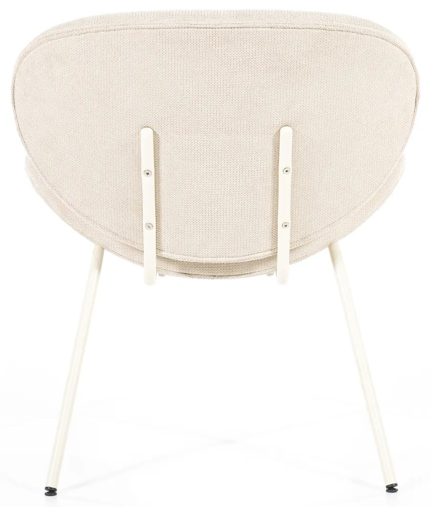 By-Boo Ace Beige Fauteuil Retro Design