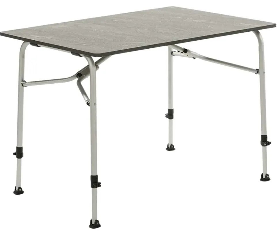 Travellife Sorrento inklapbare kampeertafel dark grey - 100 x 70 x 72,5 cm