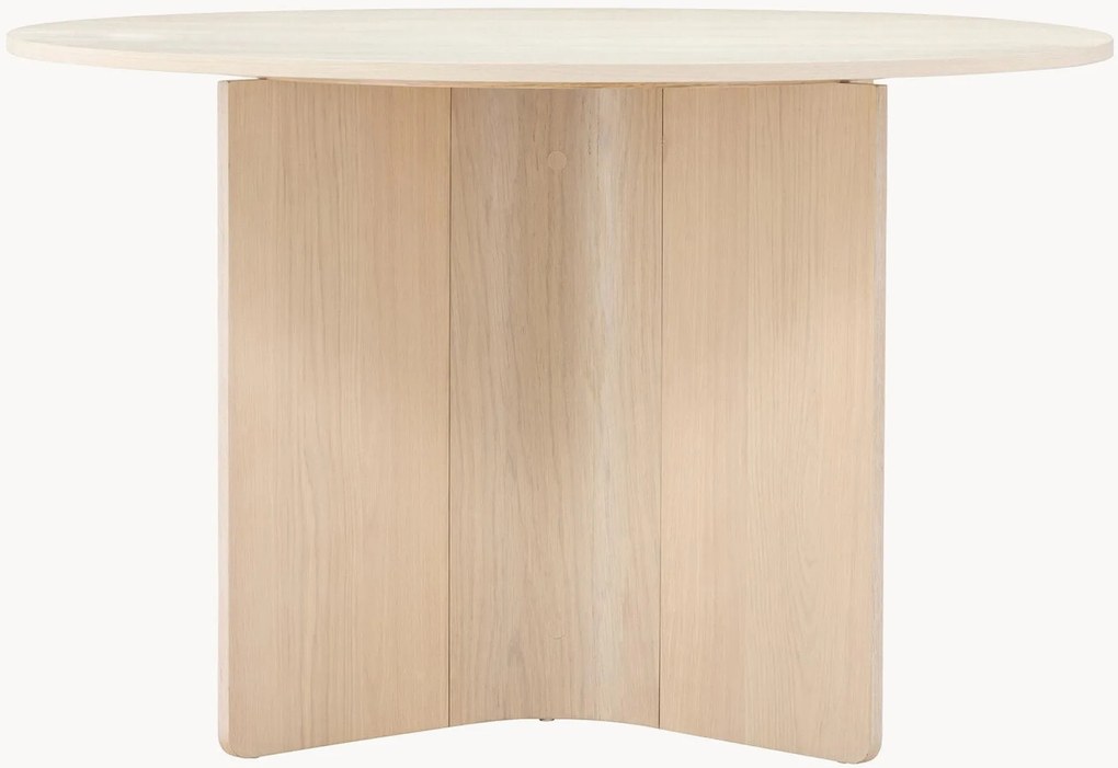 Ronde eettafel Tyresö met houtlook, Ø 120 cm