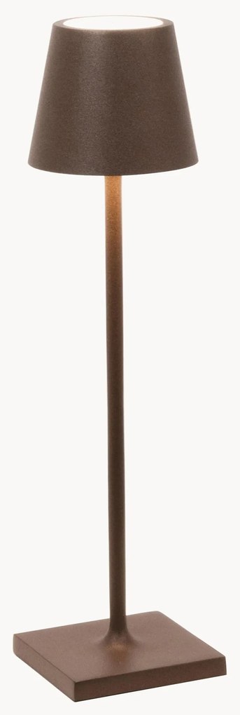 Draagbare LED tafellamp Poldina Pro Micro, dimbaar