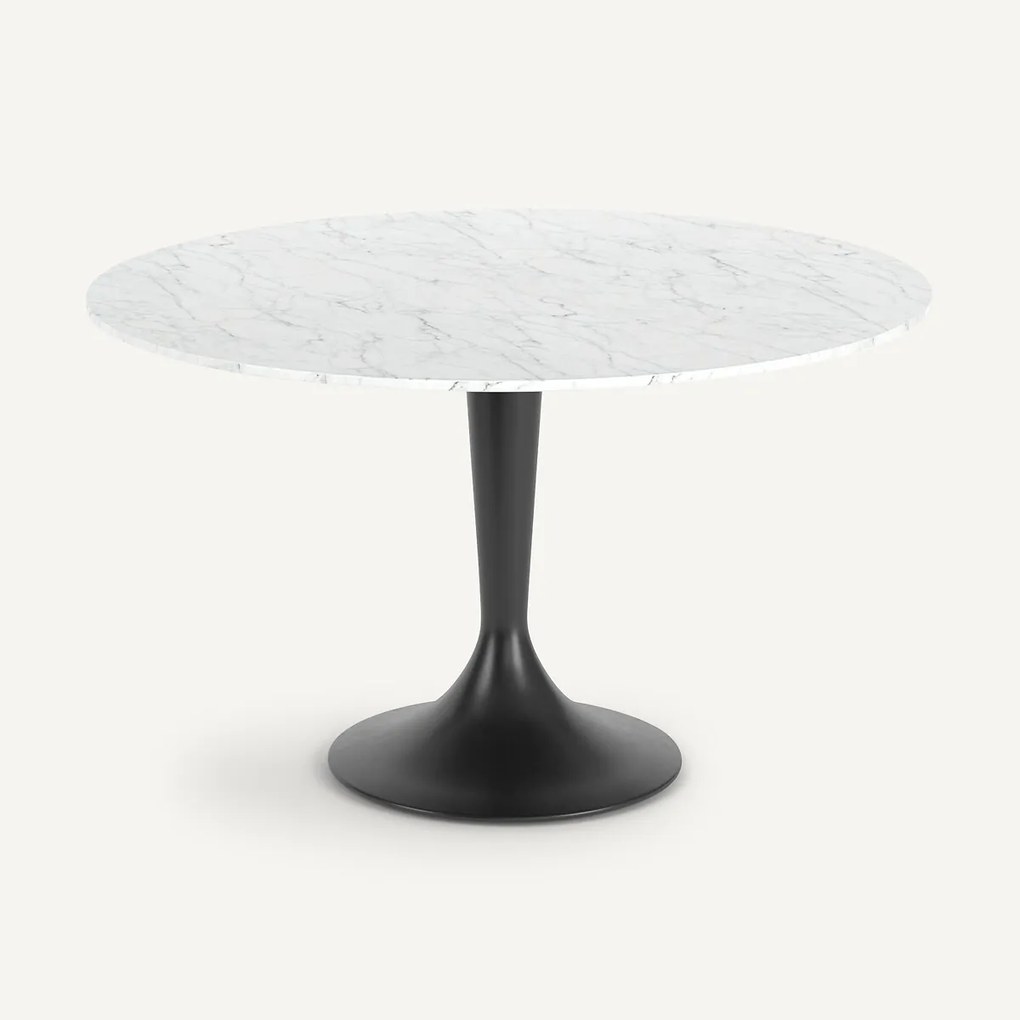 Tafelblad, marmer, diameter 120 cm, Tirondo