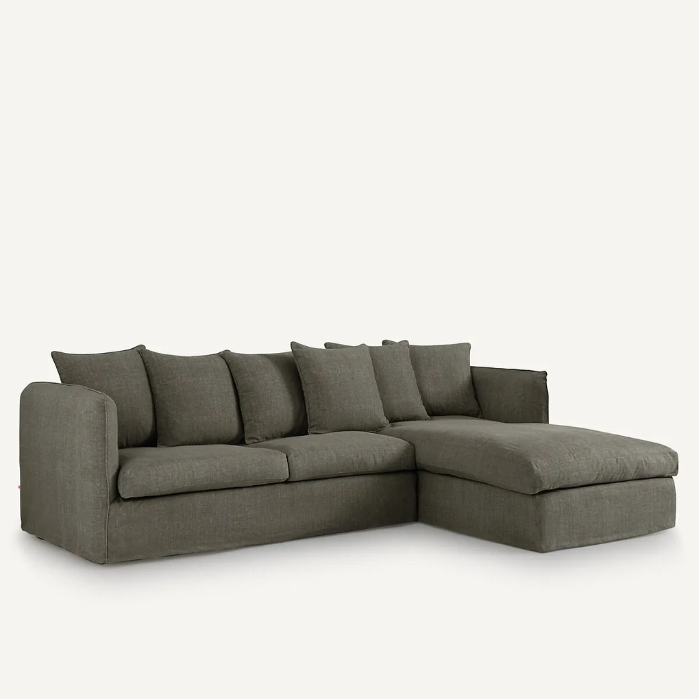 Katoenen en linnen hoekbank, Néo Chiquito