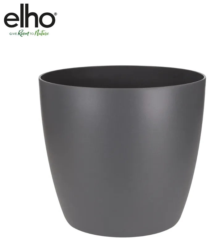 Pot Elho Brussels round antraciet