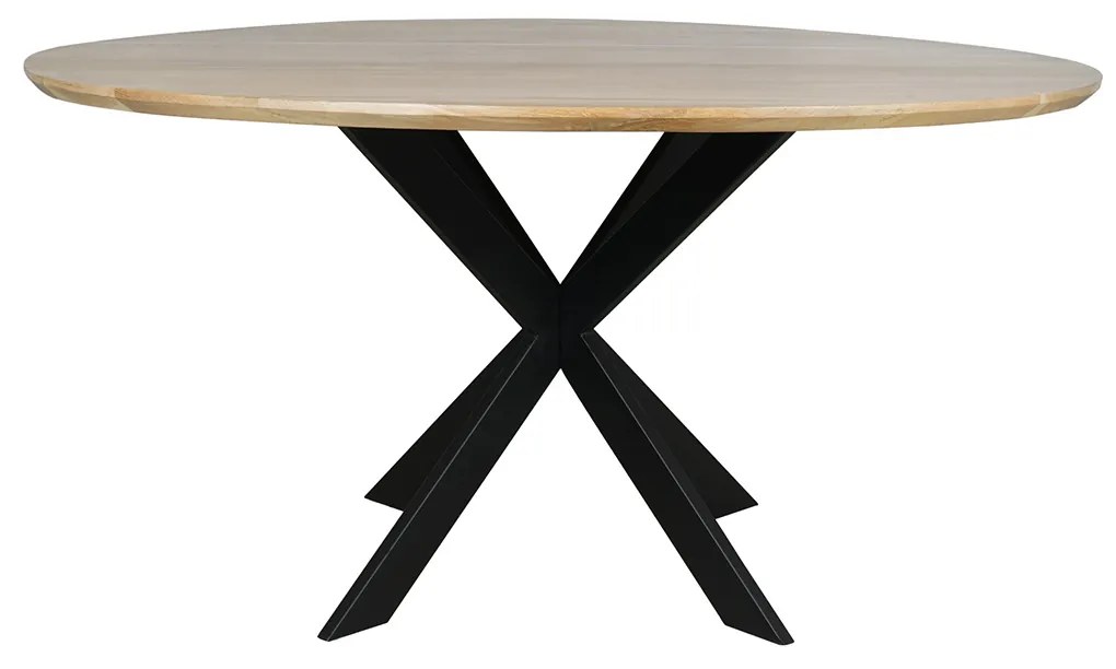 Starfurn Ferris Ronde Eettafel Naturel Eiken 150 Cm - 150 X 150cm.