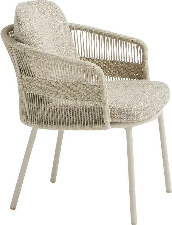 4 Seasons Outdoor Corfu tuinstoel Linen Tuinstoel   beige weerbestendig