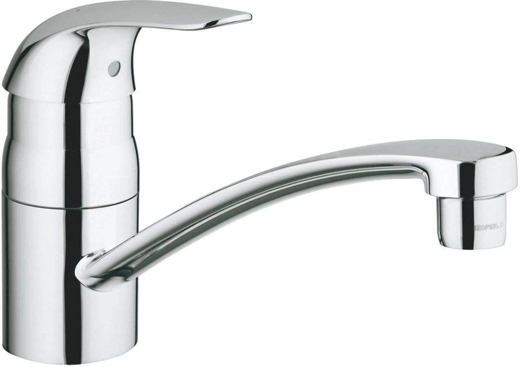Grohe EuroPro keukenkraan met lage uitloop chroom