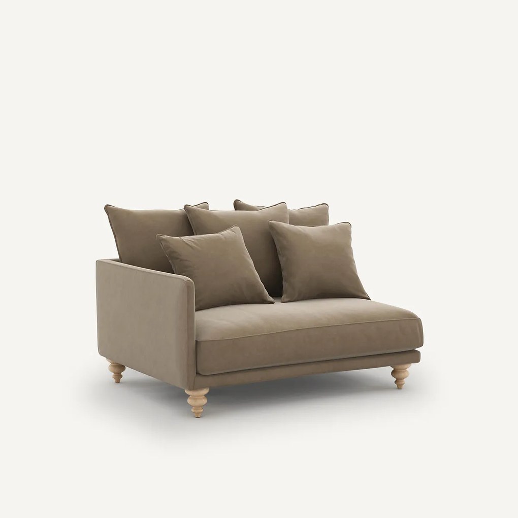Halve bank fluweel, Lazare