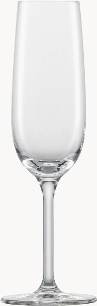 Kristallen champagneglazen For You, 4-delig
