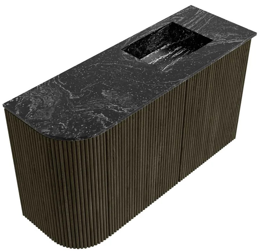 Mondiaz Joya DLux 70cm toiletmeubel ronding links shadow met wastafel faye rechts 1 kraangat lava