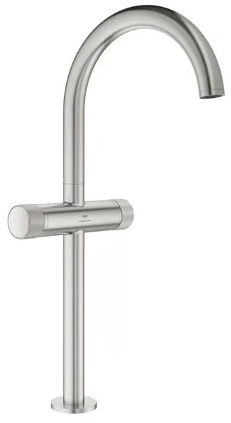 Grohe Atrio private collection XL-size wastafelmengkraan m/grepen supersteel 21142DC0