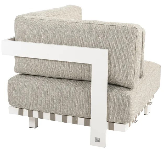 4 Seasons Outdoor Paloma hoek loungebank * Sale * beige weerbestendig