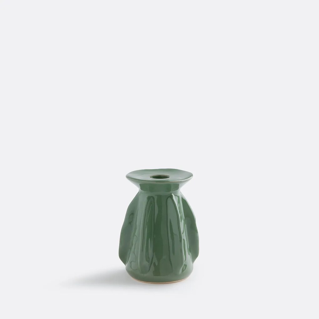 Keramische kandelaar H12 cm Ilia