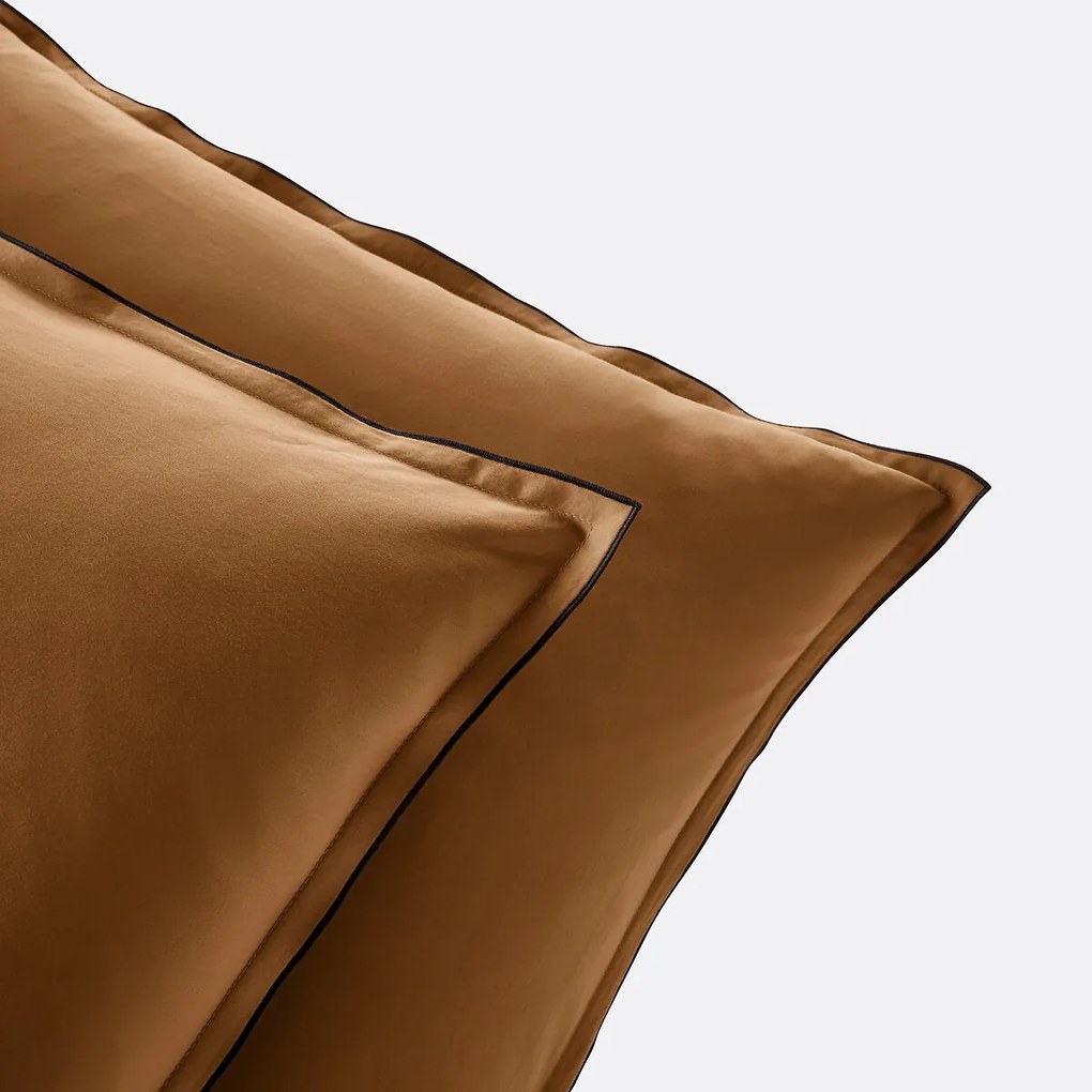 Kussensloop in gewassen satijnkatoen, Victor, effen