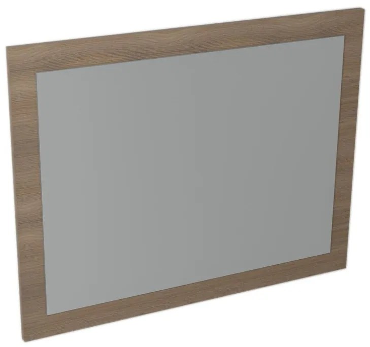 Largo Spiegel met frame 700x900x28mm Nut Bruno