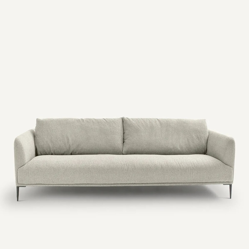 3- of 4-zits bank in gemêleerde stof met bouclé-effect, Oscar ontwerp Emmanuel Gallina