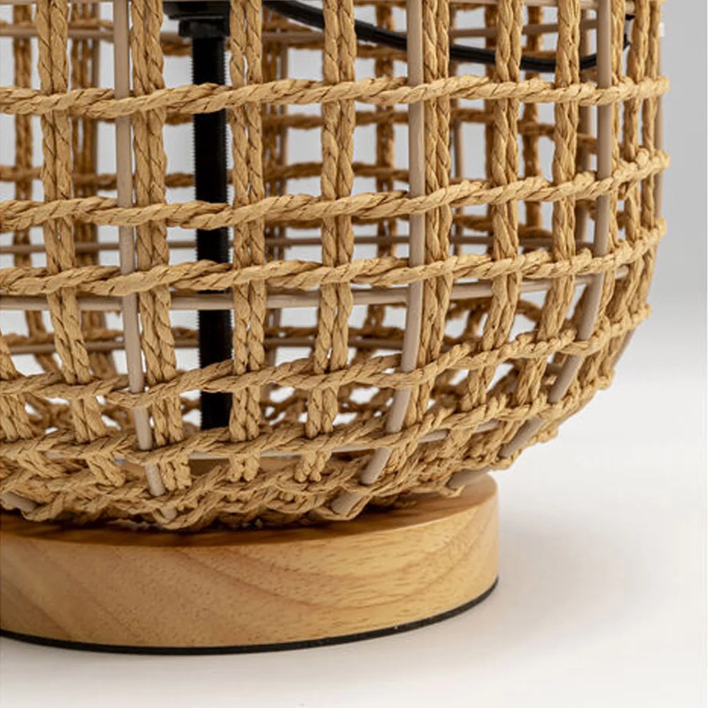 Kare Design Aloha Staande Lamp Riet Retro 67 Cm