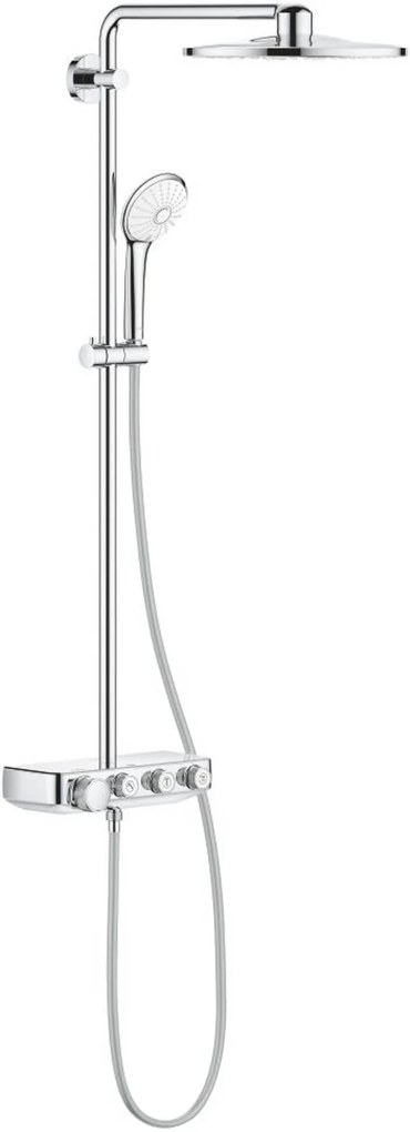 Grohe Euphoria SmartControl 310 Duo regendoucheset met 5 straalsoorten en thermostaatkraan Ø31cm chroom