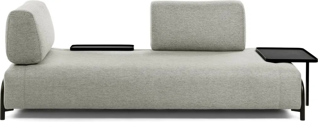 Kave Home Compo Design 3-zits Bank Met Tafeltje Beige