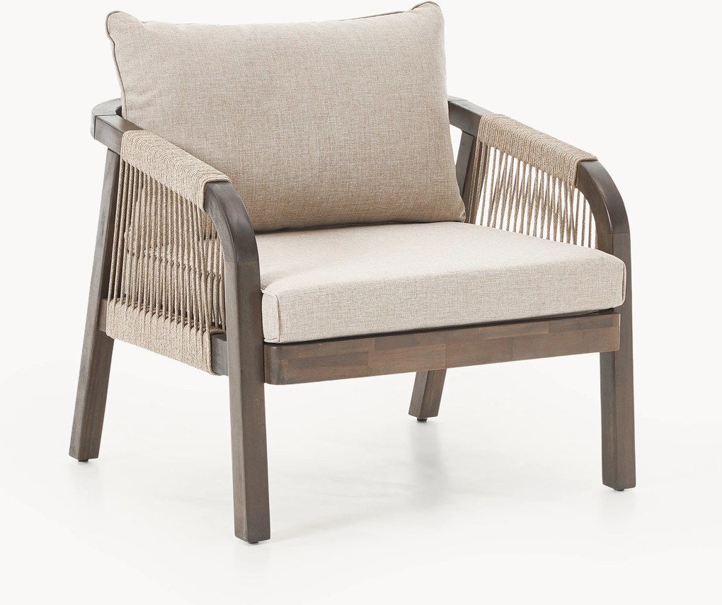Tuin loungefauteuil Lu van acaciahout
