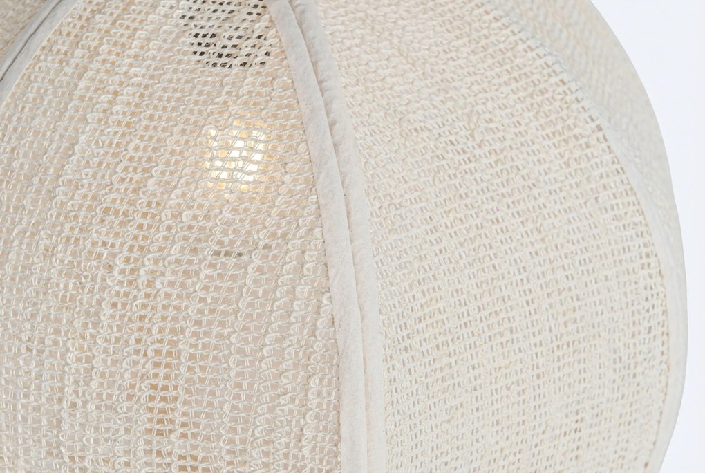 Oosterse Hanglamp Naturel Stof - Rob Taupe