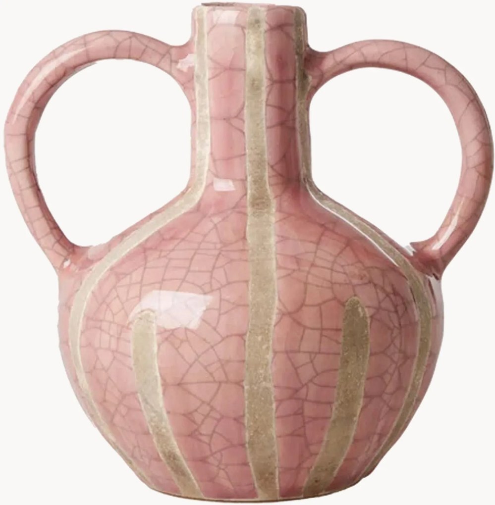 Vaas Blush van keramiek, H 15 cm