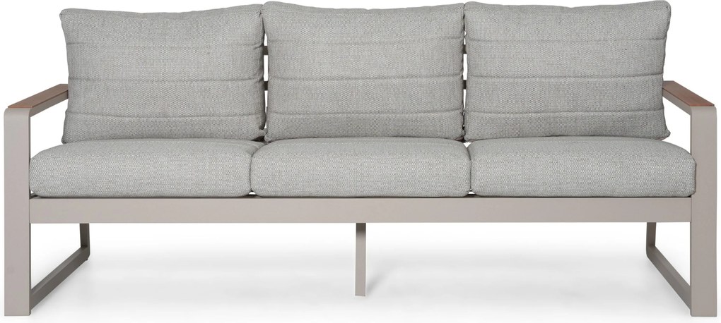 Stoel en Bank Loungeset  Aluminium Zand/Beige  Lifestyle Garden Furniture Sabbia