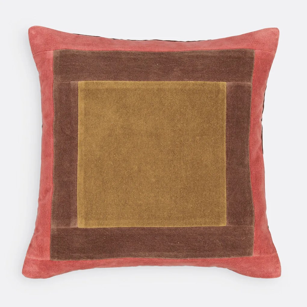 Kussenhoes in fluweel 40x40 cm, Ailina