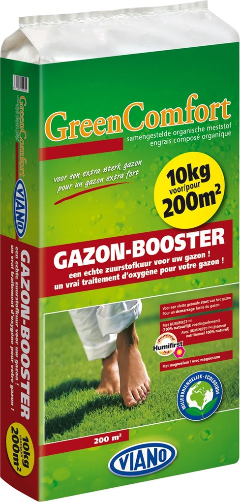 Viano gazonmeststof 10kg voor 200m² - gazonbooster