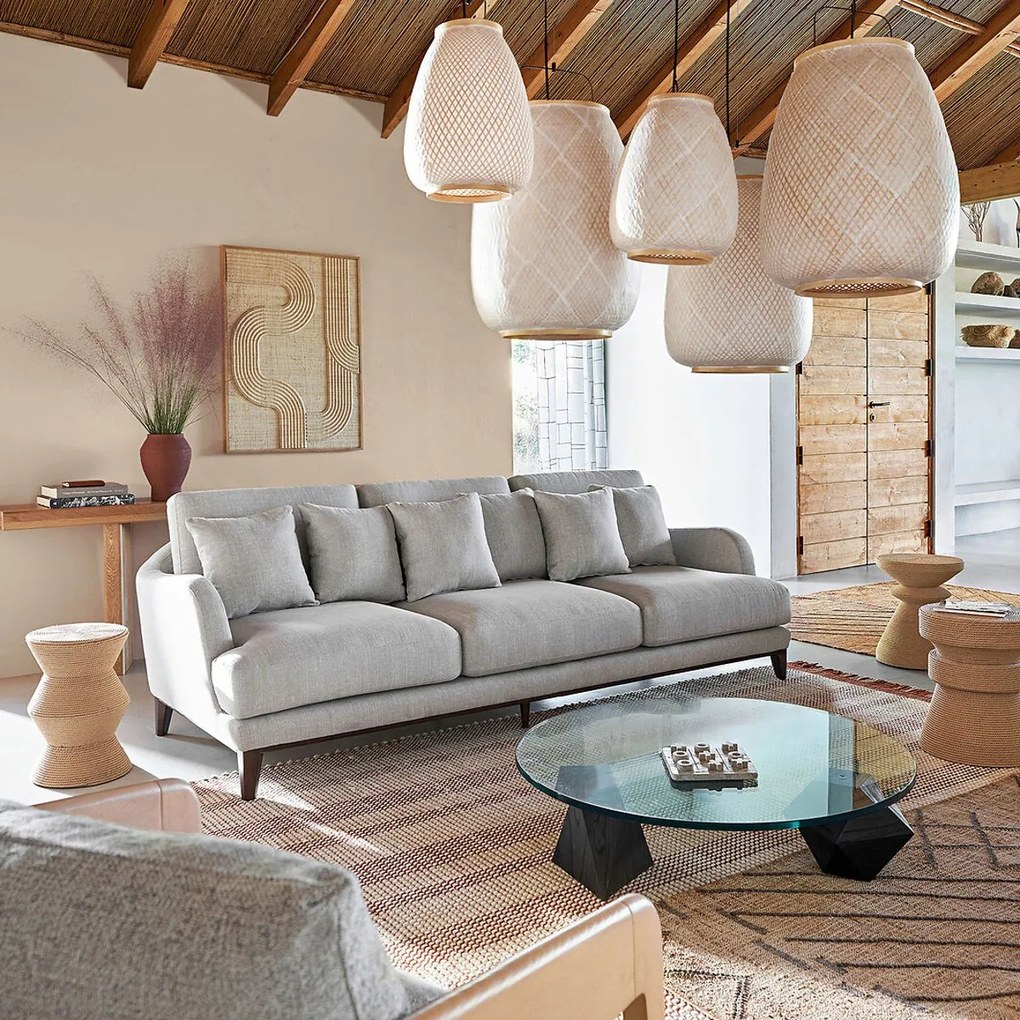 Bijzettafel van mango met touw, Sablas