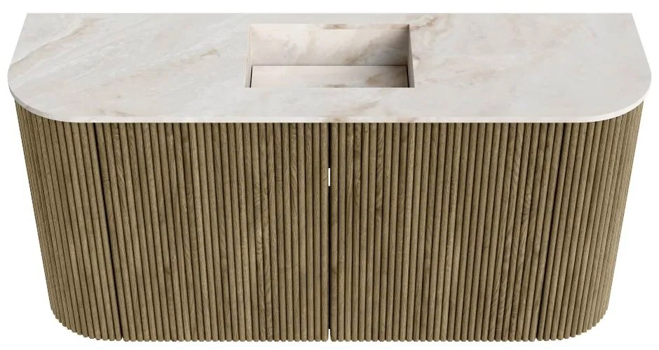 Mondiaz Joya DLux 85cm toiletmeubel ronding links/rechts dusk met wastafel faye midden 1 kraangat frappe