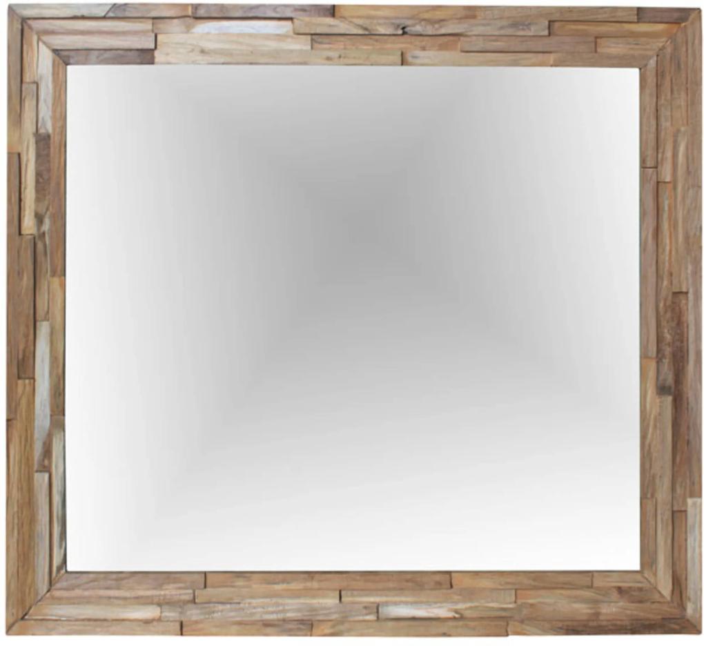 Spiegel Cladding 90x80 cm Natural Teak