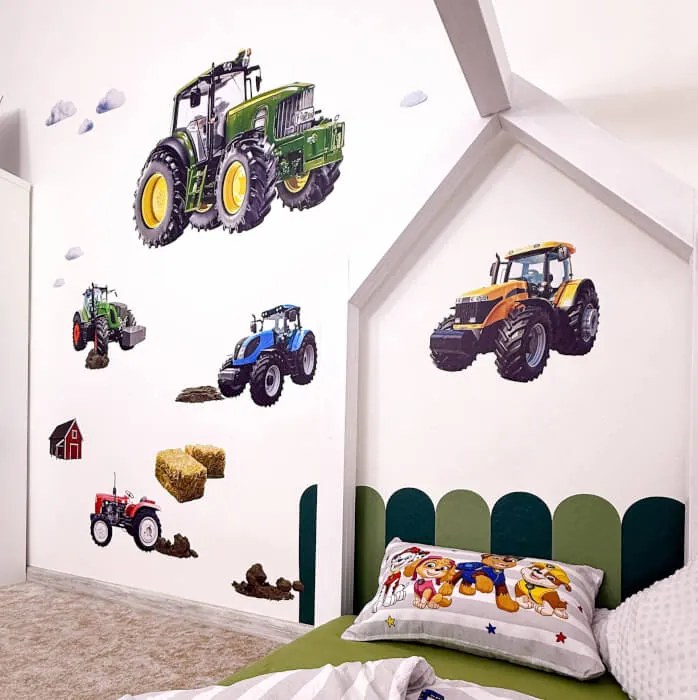 INSPIO Muursticker - Tractor